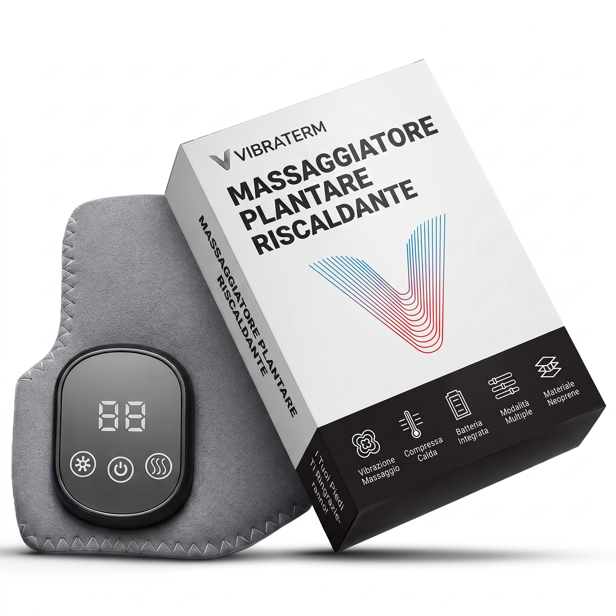 Cavigliera Vibraterm — Vibrazione + Calore